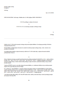 Umik predloga za odpust obveznosti in končanje osebnega stečaja - Dolžnik lahko v postopku osebnega stečaja, do izdaje sklepa o končanju postopka osebnega stečaja vloži predlog za odpust svojih obveznosti, ki so nastale do začetka postopka osebnega stečaja.
S tem e-obrazcem izdela predlog, s katerim umakne svoj predlog za odpust obveznosti, ki ga je v postopku že podal.
Ta predlog vloži stečajni dolžnik in pride v poštev, kadar želi dolžnik predhodno končati postopek osebnega stečaja, v katerem je predlagal odpust obveznosti. Denimo ker je prišel do sredstev, s katerimi želi poplačati svoje upnike.